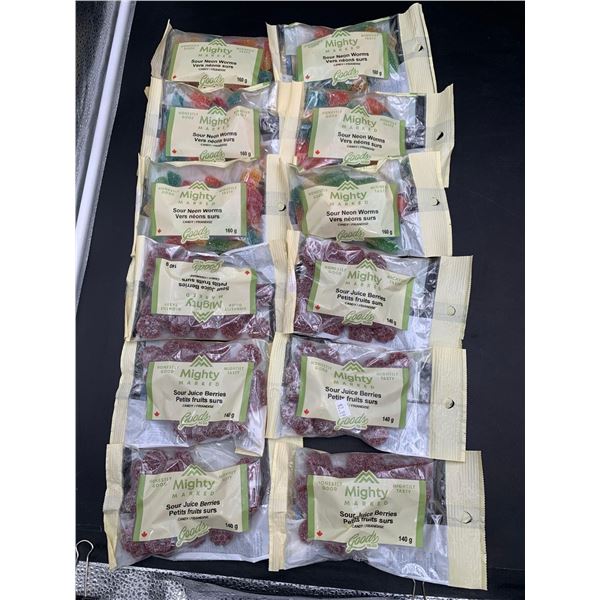 Mighty Marked Sour Juice Berries (140g x 12)