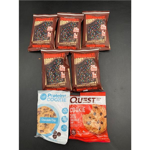 Lot of Assorted Protein Cookies