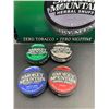 Image 2 : Smokey Mountain Herbal Pouches Long Cut Caffeinated Pouches, zero Tobacco-Assorted Herbal Snuff (4 x