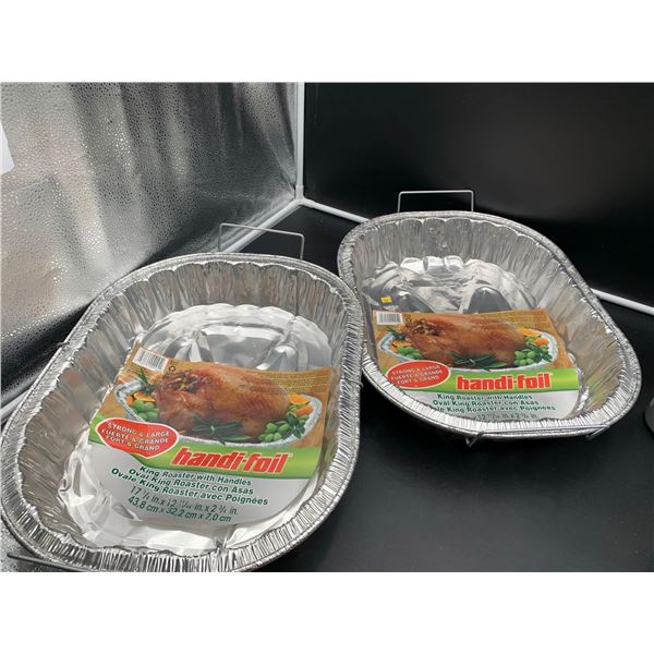 Handi-foil King Roaster with Handles