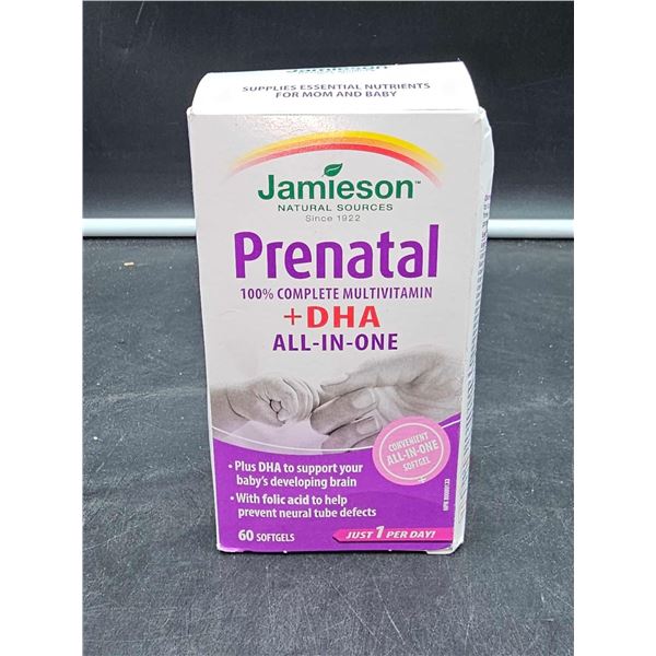 Jamieson Prenatal Complete Multivitamin and DHA all-in-one (60caps)