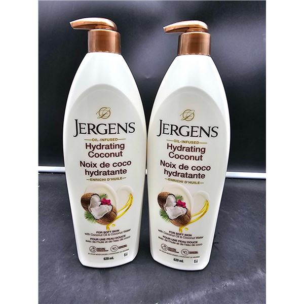 Jergens Hydrating Coconut Moisturizer (2 x 620ml)