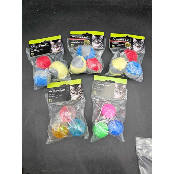 Lot of Assorted Cat Toys