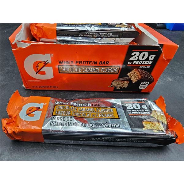 Gatorade Whey Protein Bar-Chocolate Caramel (12 x 80g)