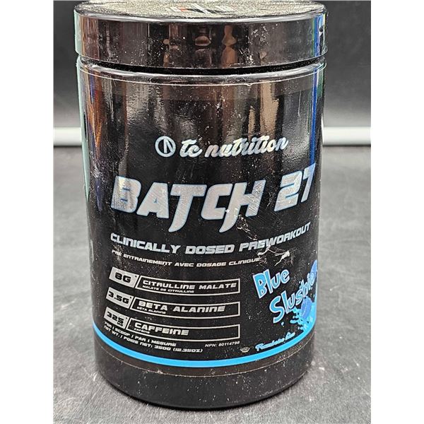 TC Nutrition Batch 27-Blue Slushie (350oz)