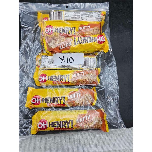 Oh Henry Nutty Candy Bars (10 x 52g)