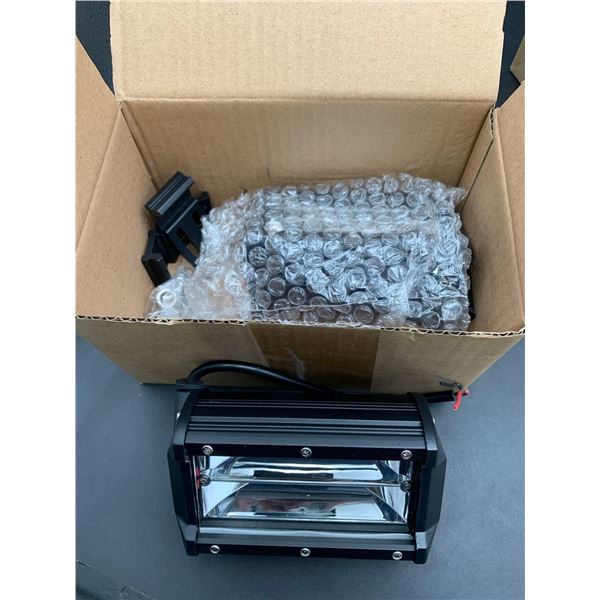 Baolicy 5 Inch LED Light Bar Flood Lights For Vehicles and Boats Set of 2