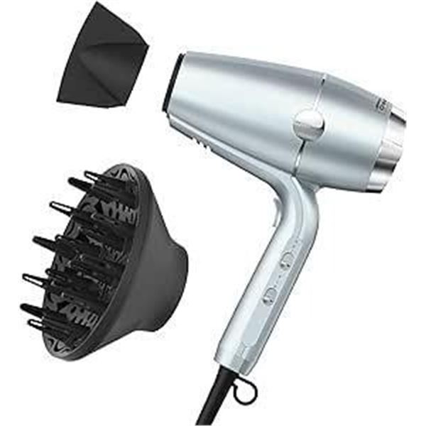 INFINITIPRO BY CONAIR SmoothWrap Hair Dryer with Diffuser | Blow Dryer for Less Frizz, More Volume a