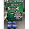 Image 1 : Smokey Mountain Herbal Snuff-Arctic Mint Tobacco & Nicotine Free (4ct)