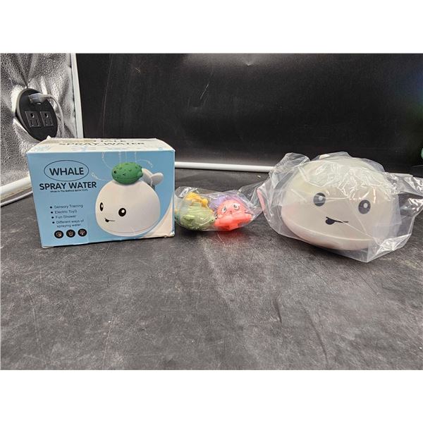 Whale Spray Water Bathtub Toys