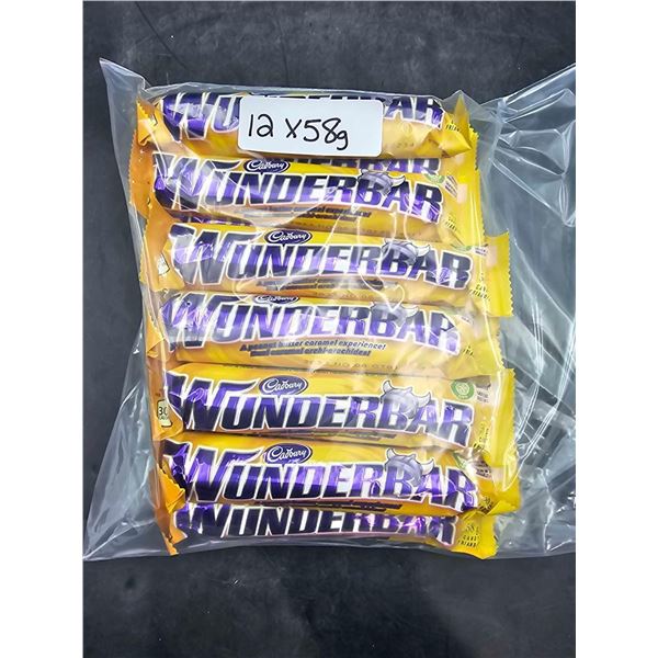 Cadbury Wunderbar Candy Bars (12 x 58g)
