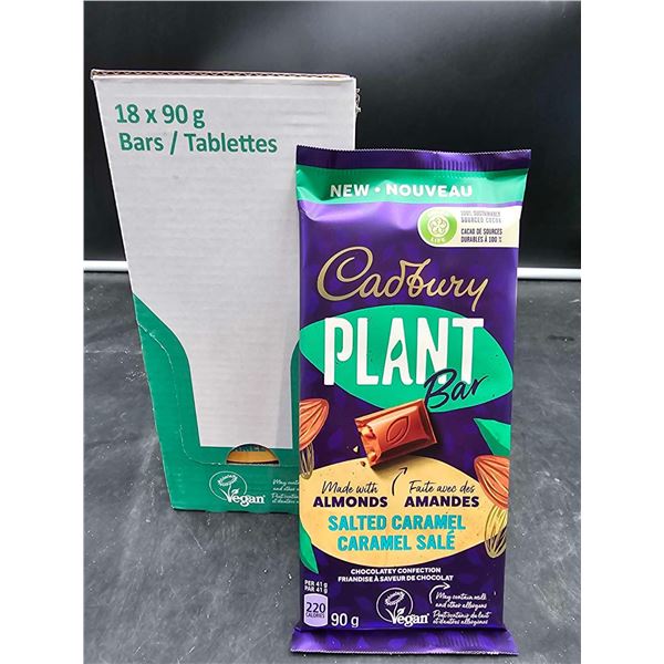 Cadbury Plant Bar-Salted Caramel (18 x 90g)