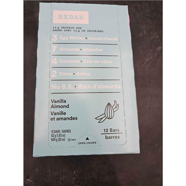 RXBar Vanilla Almond Protein Bars (12 x 52g)