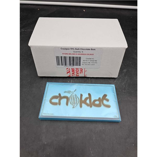 Choklat Cuyagua 70 percent Dark Chocolate (6 x 92g)