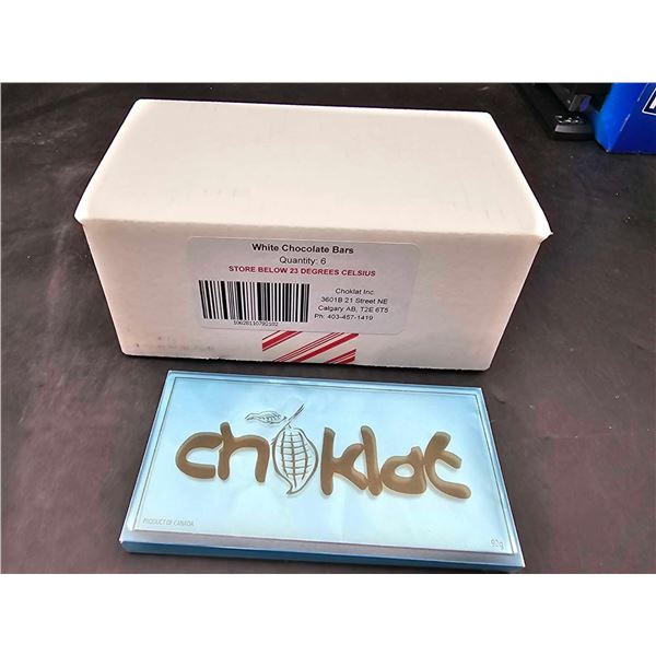 Choklat White Chocolate Bars (6 x 92g)