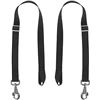 Image 1 : Leg Strap Nylon, Black, Pair