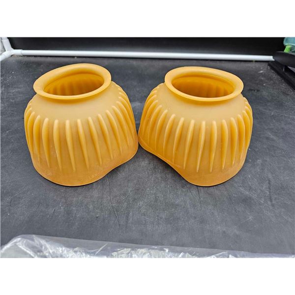 Supra Ribbed Bell Boots, Gum Large