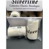 Image 3 : Silverline 4" Cohesive Wrap, Stretchy Breathable Multi-Use Self Adhering Elastic Bandage, Vet Wrap 4