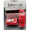 Image 3 : Silverline 4" Cohesive Wrap, Stretchy Breathable Multi-Use Self Adhering Elastic Bandage, Vet Wrap 4