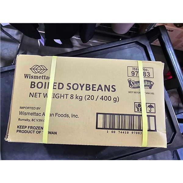 ***FROZEN*** Wismettac Boiled Soy Beans  Shirakiku Brand 8KG