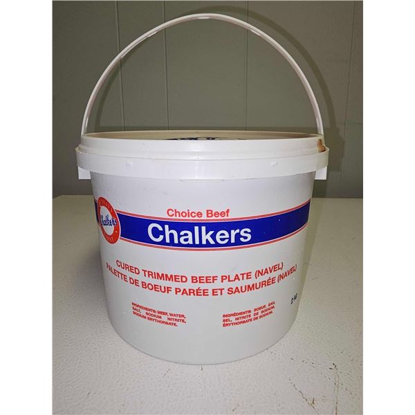 ***FROZEN*** Chalkers Choice Beel - Cured Trimmed Beef Plate (Navel) 2Kg