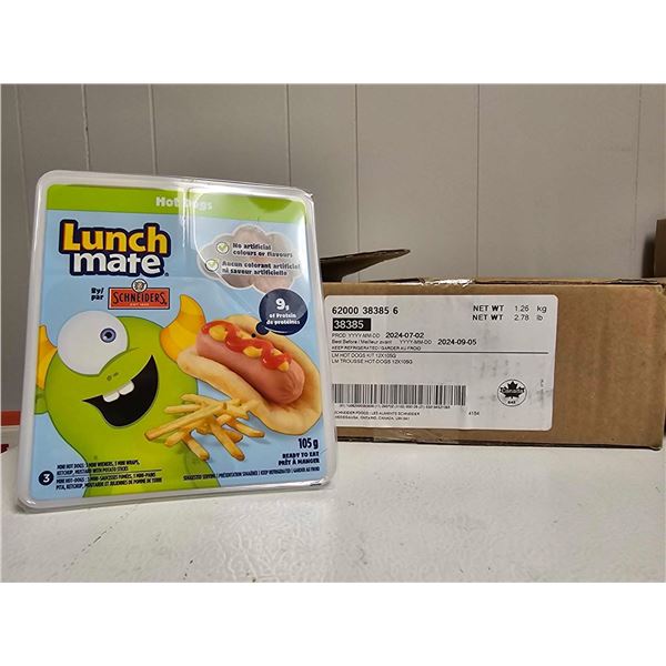 ***FROZEN*** Lunch Mate Hot Dog Kit 12x105g