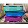 Image 1 : Lot of 3 Multi-Color Bentgo Lunch Boxes