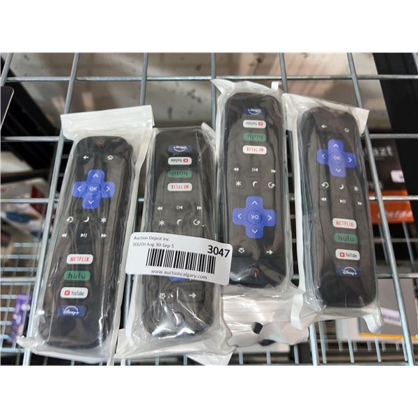 Lot of 4 Smart TV Remotes NEW