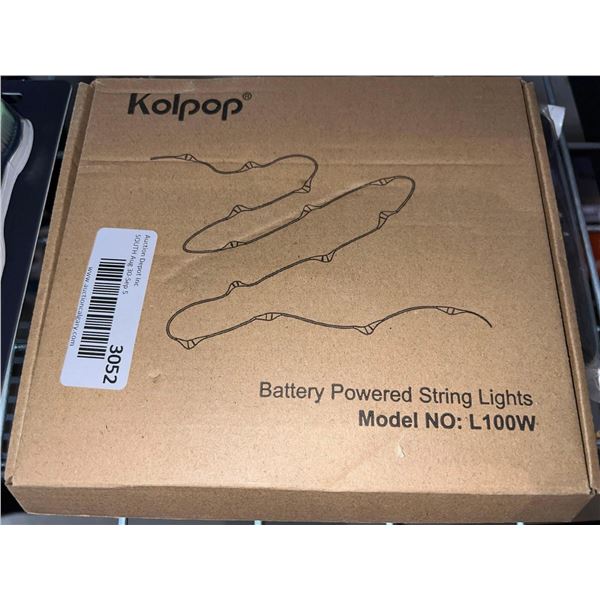 Kolpop Battery Powered String Lights