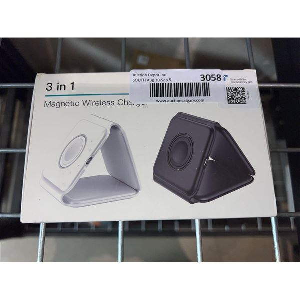 3 in 1 Magnetic Wireless Charging Dock