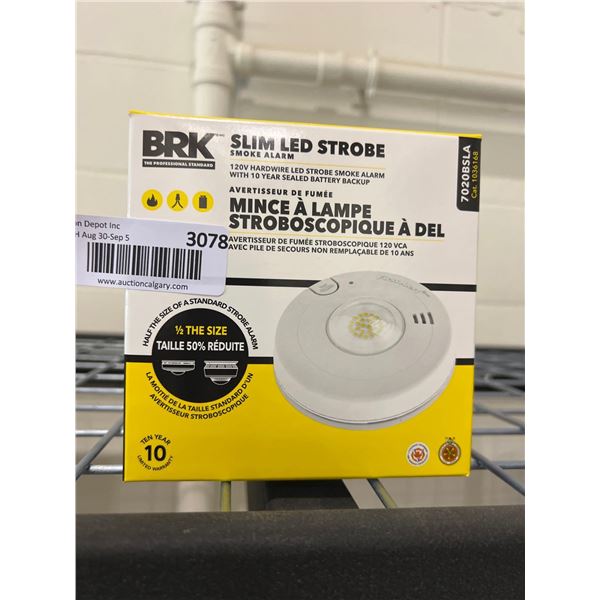 BRK Slim LED Strobe Smoke Alarm