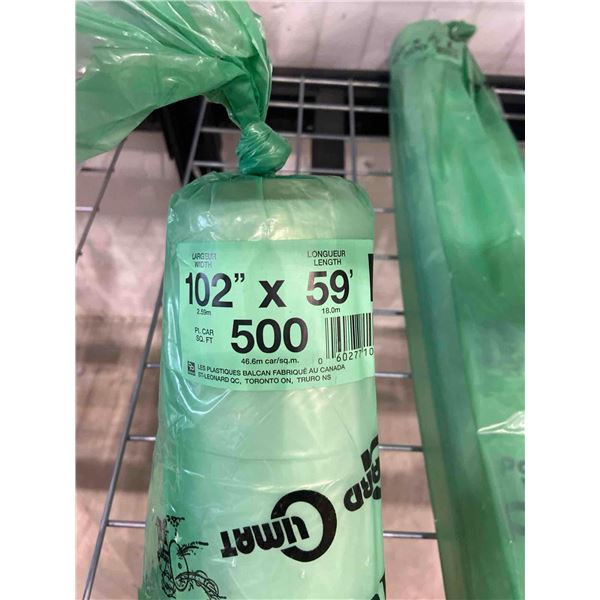 Balcan Poly Vapour Barrier 102" W x 59' Length 500 sq/ft