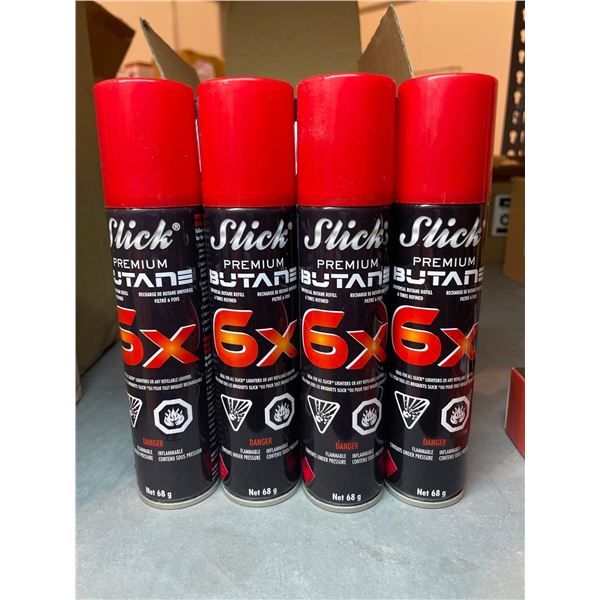 Slick Premium Butane 4 x 68g