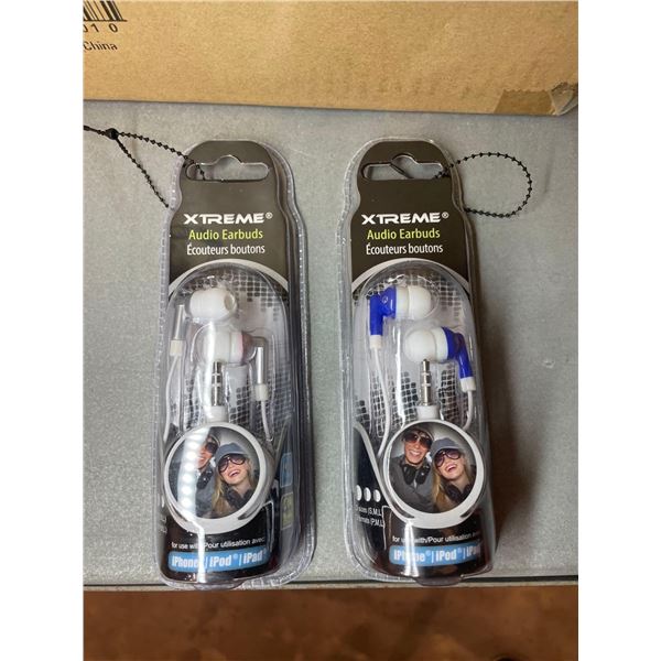 Xtreme Audio Earbuds Lot of 2