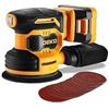 Image 1 : Orbital Sander Cordless : 20V Power Sander Tool with Battery and Charger Electric Hand Sanders Tools