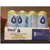Image 2 : Wake Water Caffinated Sparkling Beverage Lemon 12 Pack