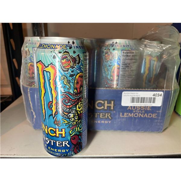 Monster Punch Aussie Style Lemonade 12 x 473ml