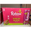 Image 2 : Rubicon Exotic Sparkling Guava Beverage 12 x 355ml