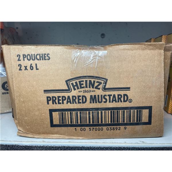 Heinz Prepared Mustard 2 x 6L