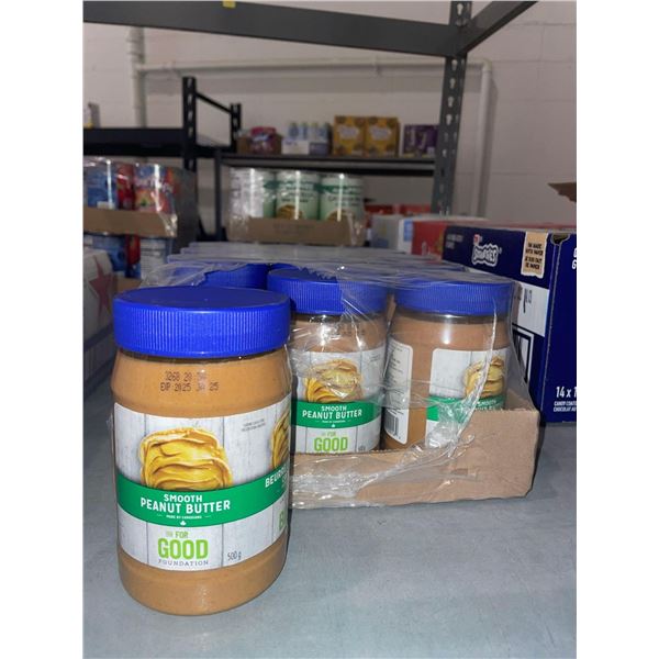 Smooth Peanut Butter 12 x 500ml