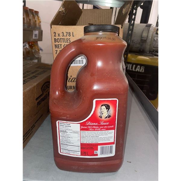 Diana Sauce Gourmet Rib & Chicken BBQ Sauce 2 x 3.78L
