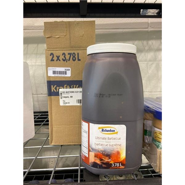 Kraft Heinz BBQ Supreme Sauce 2 x 3.78L