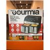 Image 2 : Gourmia 10-Quart/9.4 Liter Capacity Dual Basket Digital Air Fryer, with Smart Finish & 7 Cooking Fun