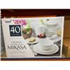 Image 2 : Mikasa Bone China 40 Piece Dishware Set