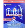 Image 1 : Powerball All in 1 Ultra Dishwasher Detergent, 2.4 kg 140 Count