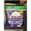 Image 2 : Cascade Platinum Plus Dishwasher Pod, Dish Detergent ActionPacs Dish Pods , Fresh Scent with 81 Acti