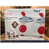 Image 2 : Dual Electric Chocolate Melting Pot Gift Set- Candy Making or Cheese Fondue Fountain Kit w/ 30 Free 