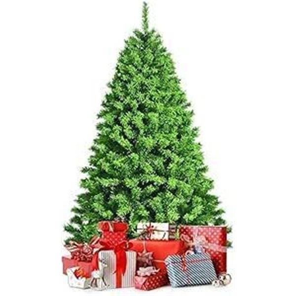 6.5Ft Green PVC Wrapped Christmas Tree