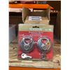 Image 1 : Guard Security Commercial Grade Hardened Steel Shackle 2 Locks 4 Keys