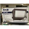 Image 1 : RAB Design WP-LED Wall Light 40-80W 120-347V with COlor Temp Switch